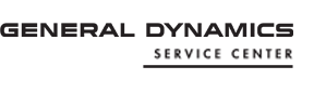 General Dynamics Service Center Logo